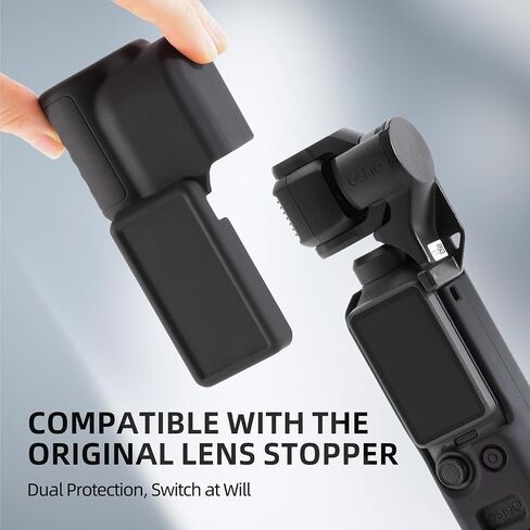 CAPART Silicone Protective Case for DJI Osmo Pocket 4 Accessories | Gimbal and Screen Cap with Hollowed Out Body Sleeve, Better Heat Dissipation, Easy Install and Remove in Kuwait