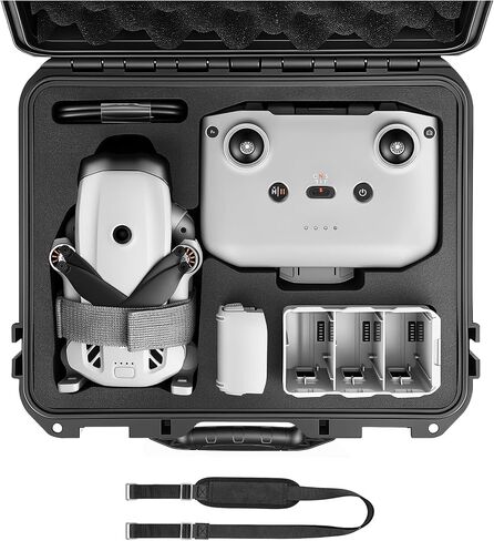 FPVtosky Hard Case for Lito 1, Carrying Case for DJI Lito 1, Compatible with RC-N3, Battery, Charger Hub and Other Accessories [CASE ONLY ] in Kuwait