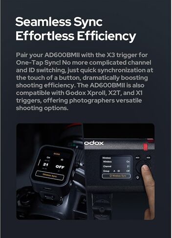 Godox AD600BM II Witstro Manual All-In-One Outdoor Flash in Kuwait