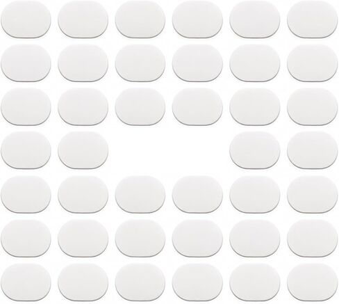 40 Pack Baby Safety Lock Adhesive Pads – Strong Double-Sided Replacement Pads Compatible with Most Cabinet Locks for Drawer, Door, Fridge, Toilet – Adhesive Pads Only in Saudi Arabia