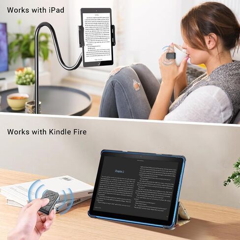 Scrolling Ring Remote for TikTok & Phone Camera, Compatible with iPhone | Hands-free TikTok YouTube Shorts Video Scrolling, Kindle App Page Turner, for iPad Android Tablets for Bed Reading Travel in Kuwait
