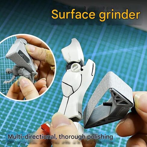 ordinarYone Model Curved Grinding Tool Handhold Flat Curved Sander Sanding Polishing Tool Adjustable Sandpaper Tension in Kuwait