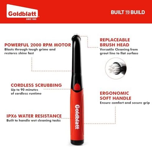 Goldblatt Dust Free Hand Sander& Goldblatt Cordless Electric Spin Scrubber in Kuwait