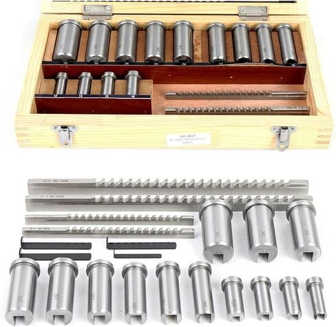 22pcs Keyway Broach Set HSS Metric Keyway Cutting Tool For CNC Machine in Kuwait