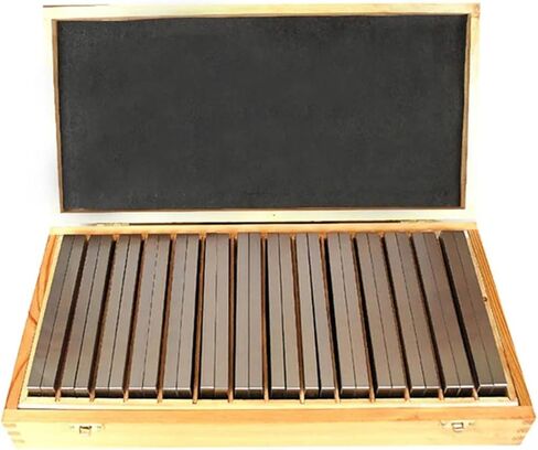 18 Pieces Parallel Horns/pads Vise Parallel Plates Contour Horns Milling Machine Flat Vise Shims(10N) in Kuwait