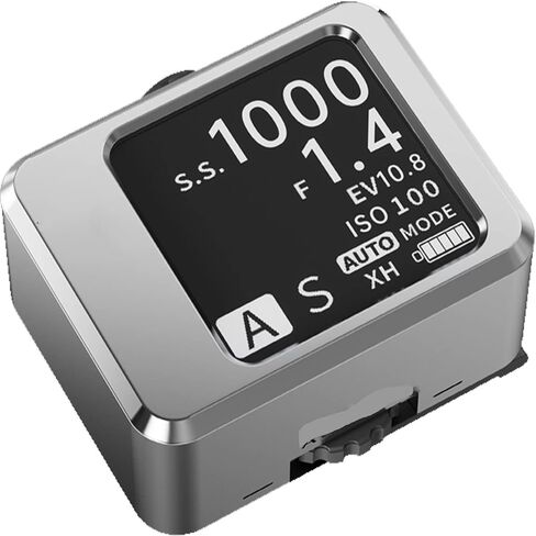 Camera Light Meter, Photographic Light Meters, 21° Average Exposure Metering, Integrated Button Design, Light Range 0-120klux, Dual High-Definition Color Screen, for Black in Kuwait