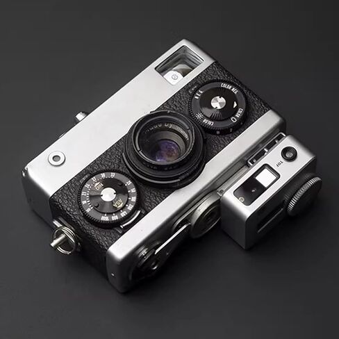 Camera Light Meter, Metering & Rangefinder for Film Cameras, 0-20m Range, 30°/7° Reflective Metering, with OLED Screen, Cold Shoe Mount, Rechargeable Black in Kuwait