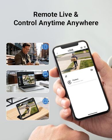 Anlapus 3K Lite Wired Security Camera System with Human Vehicle Detection, Includes 8pcs 2MP Weatherproof CCTV Cameras with Night Vision, 8CH DVR with 500GB HDD for 24/7 Video & Audio Recording. in Kuwait