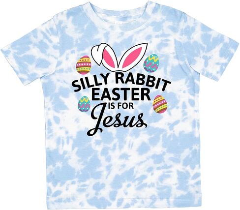 inktastic Silly Rabbit Easter is for Jesus with Bunny Head and Toddler T-Shirt in Kuwait
