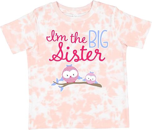inktastic Big Sister Owls Toddler T-Shirt in Kuwait