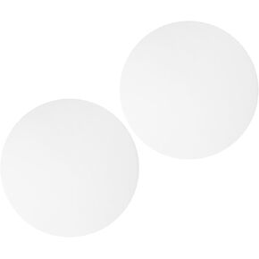 2pcs Acrylic Lamp Diffuser Covers for Ceiling Light 39.5cm Diameter 1mm Thick White Lampshade Shade Diffusers for Soft Light, Downlight, and DIY Lamp Accessories in Saudi Arabia
