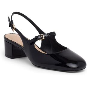 Cinq à Sept Diana Patent Slingback Block Heels in Kuwait