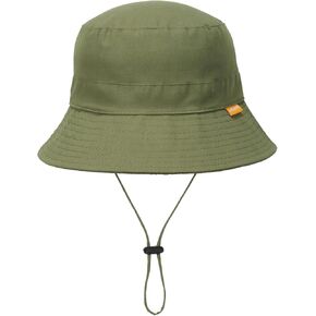 WILLPORT Kids Sun Hat,Adjustable Cotton Toddler Bucket Hat,0-6Y | Soft breathable cotton.Wide brim blocks UV.Adjustable elastic buckle grows with child.Machine washable.Great gift in Saudi Arabia