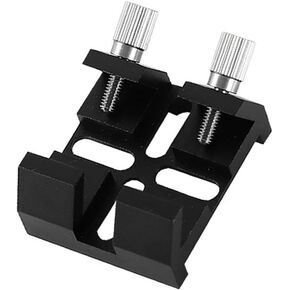 Finder for Scope Base Aluminum Alloy Dovetail Slots Bridge for Telescopes Compatible with 150SLT 6SE 8SE C5 C6 C8 Quick Install Secure Fit Lightweight Black 39x44mm in Kuwait
