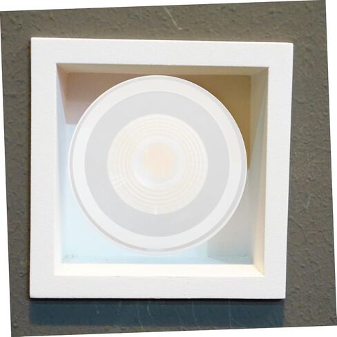 ULTECHNOVO 6Pcs LED Diffuser Panels for Ceiling Lights Dazzling Spotlight Lamp Covers Recessed Light Diffusion Plates for Soft Illumination and Eye Comfort in Kuwait