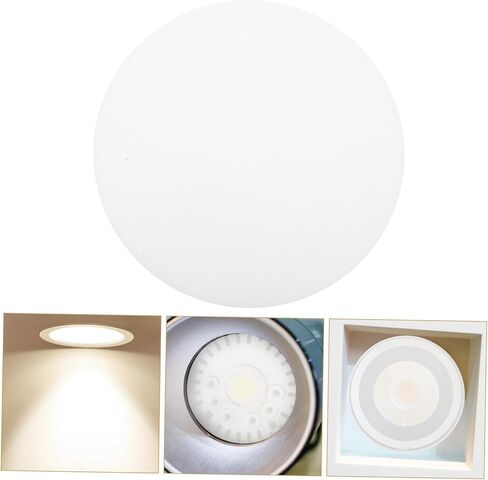 ULTECHNOVO 6Pcs LED Diffuser Panels for Ceiling Lights Dazzling Spotlight Lamp Covers Recessed Light Diffusion Plates for Soft Illumination and Eye Comfort in Kuwait