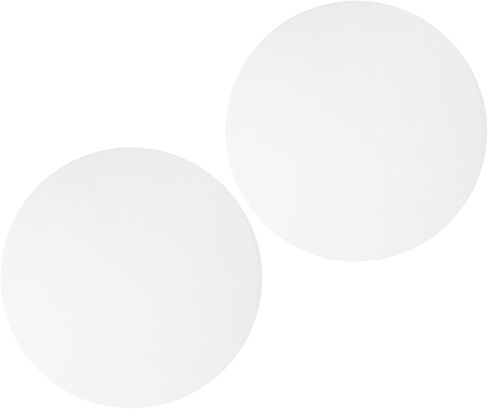2pcs Acrylic Lamp Diffuser Covers for Ceiling Light 39.5cm Diameter 1mm Thick White Lampshade Shade Diffusers for Soft Light, Downlight, and DIY Lamp Accessories in Kuwait
