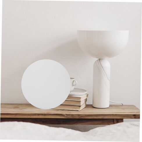 2pcs Acrylic Lamp Diffuser Covers for Ceiling Light 39.5cm Diameter 1mm Thick White Lampshade Shade Diffusers for Soft Light, Downlight, and DIY Lamp Accessories in Kuwait