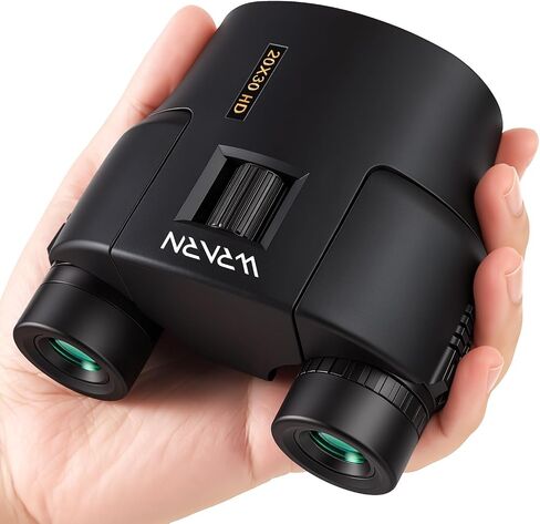20X30 Binoculars for Adults, High Power Compact Binoculars with Low Light Vision, Large Eyepiece Easy Focus Binocular for Bird Watching Hunting Camping Cruise Travel Concert (Black) in Kuwait