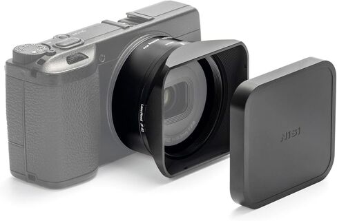 NiSi JetMag Pro Lens Hood Kit for Ricoh GRIV | 49mm Filter Adapter w/ Magnetic Square Lens Hood & Cap in Kuwait