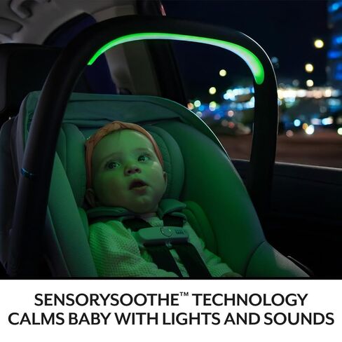 Shyft Intuiti Travel System Featuring LiteMax NXT Infant Car Seat with SensorySoothe (Caramel Tan) in Kuwait