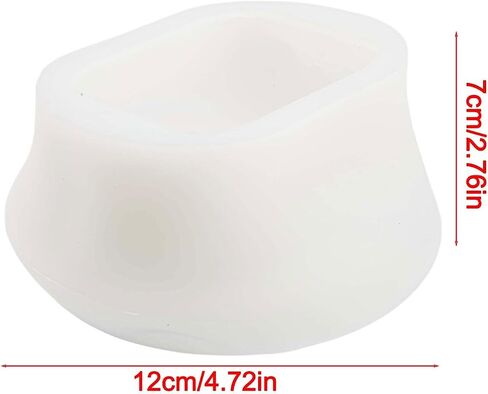 SILICONE Rubber Soft Light Shade Diffuser For MagMod And Compatible With For Godox V1 Speedlite Camera Flash, White Modular Lamp Cover in Kuwait