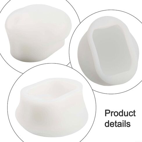 SILICONE Rubber Soft Light Shade Diffuser For MagMod And Compatible With For Godox V1 Speedlite Camera Flash, White Modular Lamp Cover in Kuwait