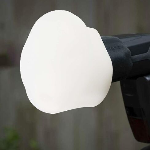SILICONE Rubber Soft Light Shade Diffuser For MagMod And Compatible With For Godox V1 Speedlite Camera Flash, White Modular Lamp Cover in Kuwait