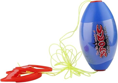 Zoom Ball Pe, Parent Child Interactive Gameplay Two Person Cooperative Shuttle Pulling Ball with Ergonomic Handle for Kids Boys Girls Indoor Outdoor 7.1x3.9inch in Kuwait