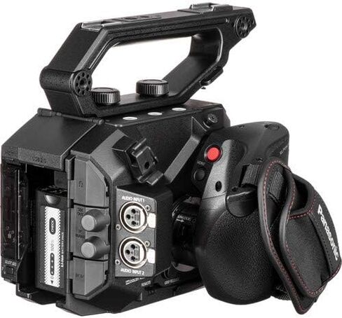 Panasonic AU-EVA1 Compact 5.7K Super 35mm Cinema Camera - Essential Bundle Includes: Extreme Pro 64GB SD, Memory Card Reader, X-Large Gadget Case, Cleaning Pen, Blower, Cloth and Cleaning Kit in Kuwait