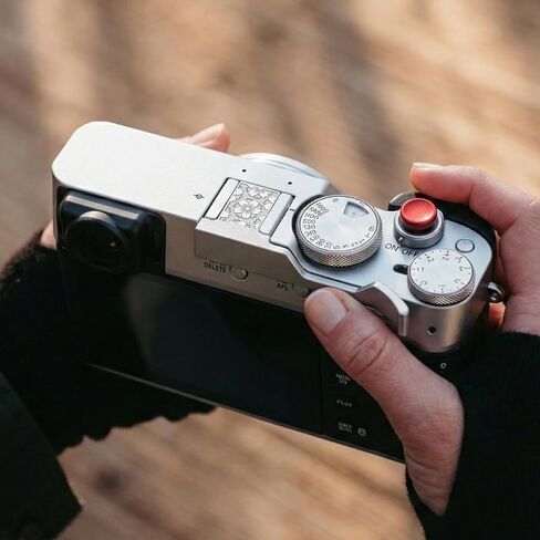 Metal Thumb Grip with Hot Shoe Cover for Fujifilm X100V/X100VI Camera Hot Shoe Thumb Hand Grip (Flowers-Set) in Saudi Arabia