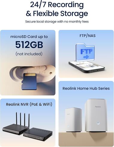 REOLINK OMVI 3i WiFi, 10MP+8MP 4K, Triple-Lens Outdoor Security Camera | 180° Panoramic + Pan-Tilt, SyncTrack&Auto Tracking, Dual-Band WiFi 6, Smart Detection, Local AI Video Search, No Monthly Fees in Kuwait