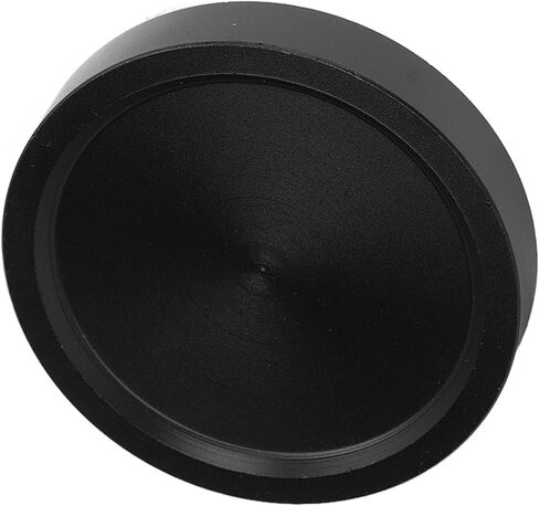 M54x0.75 Telescope Eyepiece Dust Caps, Internal Threaded Lens Cover Aluminium Alloy Black, with Quick Installation, for Astronomical Main Mirror Photographic Sleeve in Kuwait