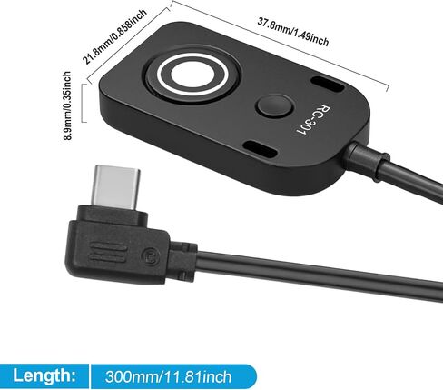 150cm Shutter Release Cable Type-C Port for Lumix S9,G100D Camera Remote Control Cable Shooting Controller Cord in Kuwait