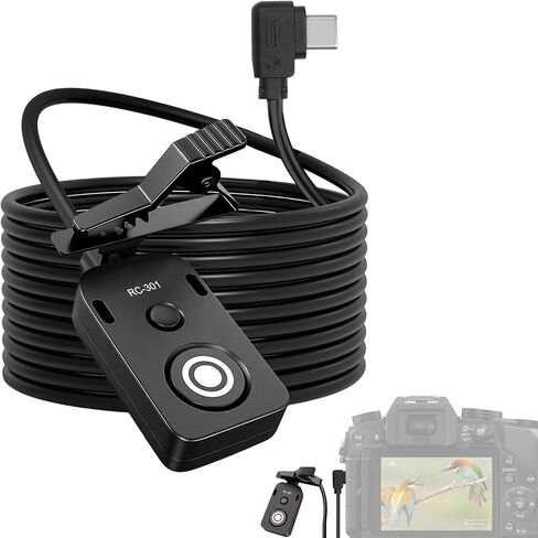 150cm Shutter Release Cable Type-C Port for Lumix S9,G100D Camera Remote Control Cable Shooting Controller Cord in Kuwait