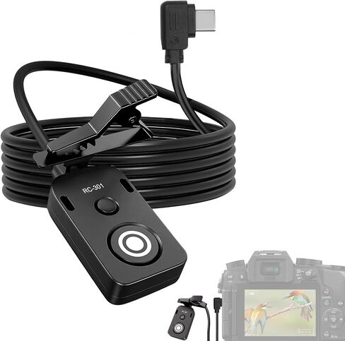 150cm Shutter Release Cable Type-C Port for Lumix S9,G100D Camera Remote Control Cable Shooting Controller Cord in Kuwait
