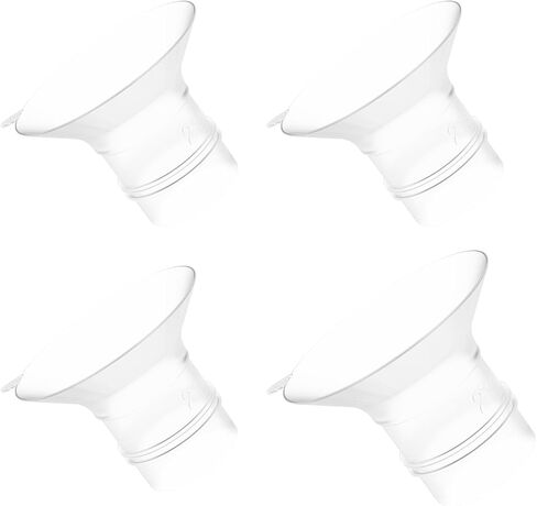 Paruu P20 Full Set Replacement Collector Cup, for P20 Wearable Breast Pump (160ml/5.4oz, 24mm Double-Layer Flange), Genuine Accessories, 1 Set in Kuwait