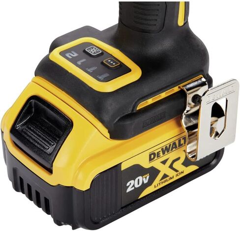 DEWALT DCF921P2 ATOMIC 20V MAX* 1/2 in. Cordless Impact Wrench with Hog Ring Anvil Kit | 300 Ft-Lbs Fastening/450 Ft-Lbs Breakaway, 4 Speeds, Kit: DCF921, DCB115, 2) DCB205 5ah in Kuwait