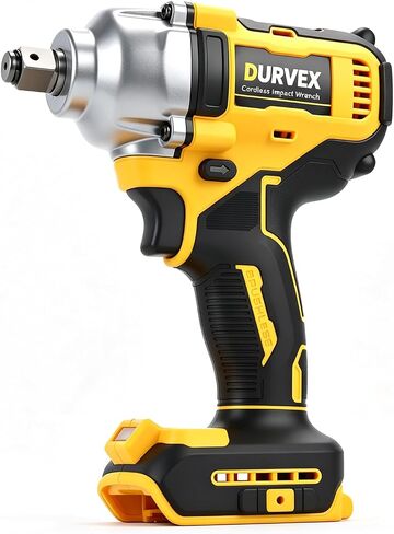 1/2-Inch Cordless Impact Wrench for DeWalt 20V MAX Battery, 1000N·m High Torque Electric Impact Gun, 3-Speed, LED Light, 3300 RPM, Bare Tool （DCF894B Replacement） in Kuwait