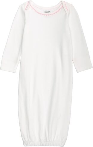 Mud Pie Baby Girl Interlock Gown in Kuwait