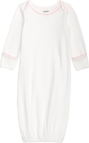 Mud Pie Baby Girl Interlock Gown in Kuwait