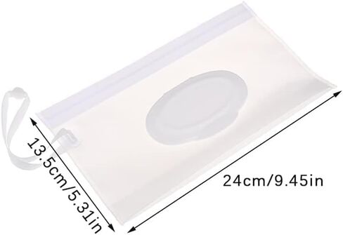 3Pcs Baby Wipe Case Travel Holder Keeps Wipes Moist Set of Wet Wipes Holders Travel Wipes Case Cases Portable Travel On The Go Refillable Dispenser Container Waterproof Wipe Container with Sealed in Kuwait