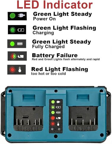 BC1880 BC660 Charger for Bosch Tools 14.4V-18V Lithium Battery BAT609G, BAT609,BAT619G, BAT619, BAT610G BAT614, BAT618, BAT618G, etc. in Kuwait