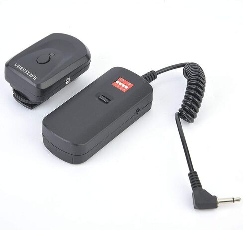 Diyeeni Wireless Flash Trigger, 16 Channel Professional Transmitter and Receiver Kit with 433MHz System and 3.5mm to 6.35mm Adapter for Studio Flash DSLR Cameras in Kuwait