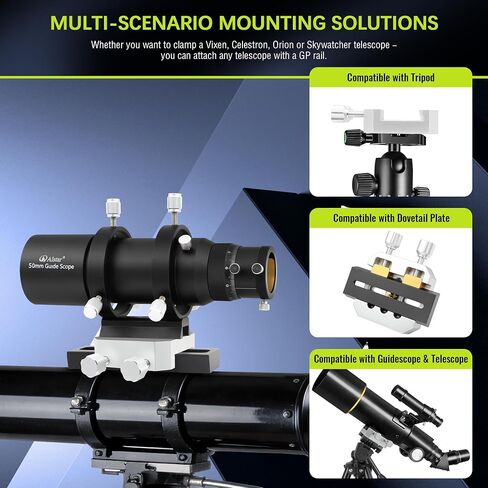 Alstar Finder Scope, 6x30 Correct-Image Optical Finderscope - Bundle with - Premium Dovetail Clamp in Kuwait