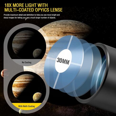 Alstar Finder Scope, 6x30 Correct-Image Optical Finderscope - Bundle with - Premium Dovetail Clamp in Kuwait