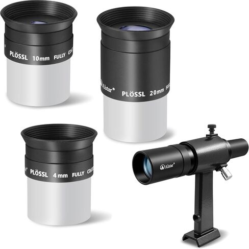 Alstar Finder Scope, 6x30 Correct-Image Optical Finderscope - Bundle with - Eyepiece Set Telescope Accessory Kit in Kuwait