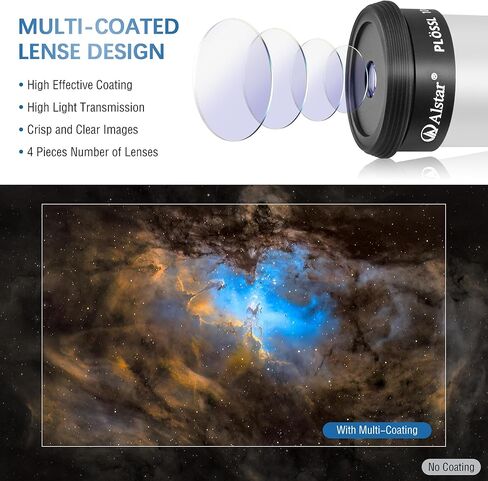 Alstar Finder Scope, 6x30 Correct-Image Optical Finderscope - Bundle with - Eyepiece Set Telescope Accessory Kit in Kuwait