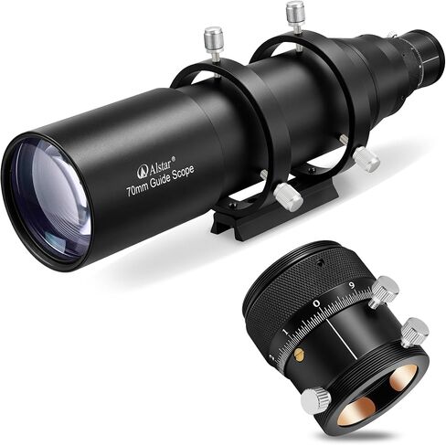 Alstar 1.25" High Precision Double Helical Focuser - Bundle with - Guide Scope Upgrated 70mm Finderscope in Kuwait