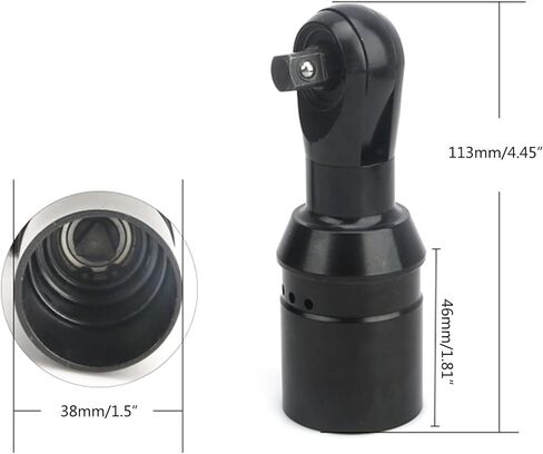 Industrial Electric Ratchet Head 3/8 Inch Square Drives For Cordless Ratchet Wrench Part Replacement Efficient Automotive Repair And Maintenance Tool in Kuwait